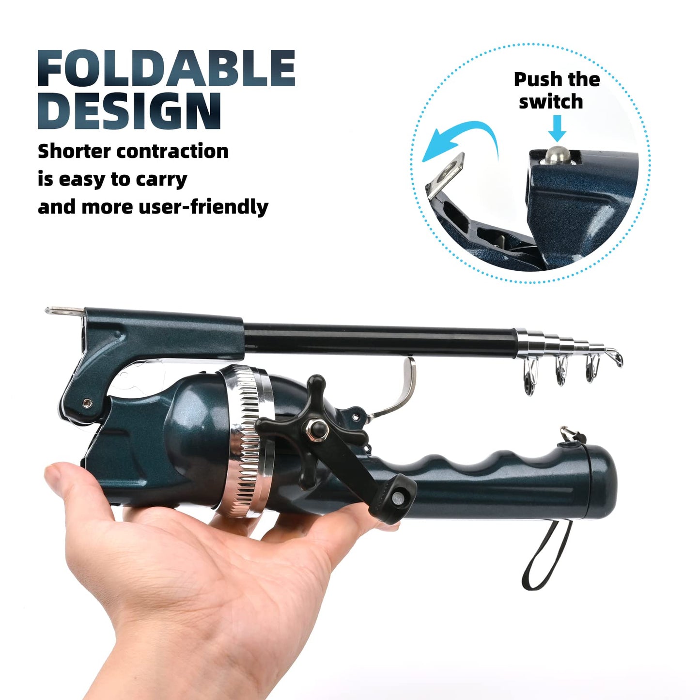 Voyager Tackle Foldable Fishing Rod