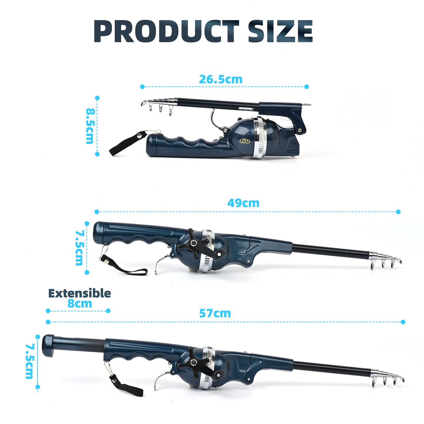 Voyager Tackle Foldable Fishing Rod