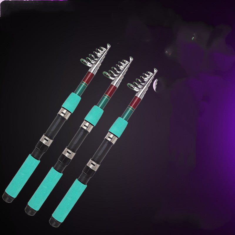 Mini Small Fishing Rod Short Section Sea Fishing Rod Casting Rods Suit